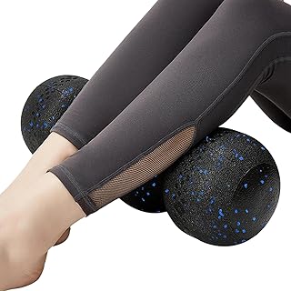 Rodillo de espuma para espalda, rodillo de espuma de pilates para masaje muscular, masajeador muscular de onda de alta densidad, accesorios de gimnasio para brazos y movilidad corporal