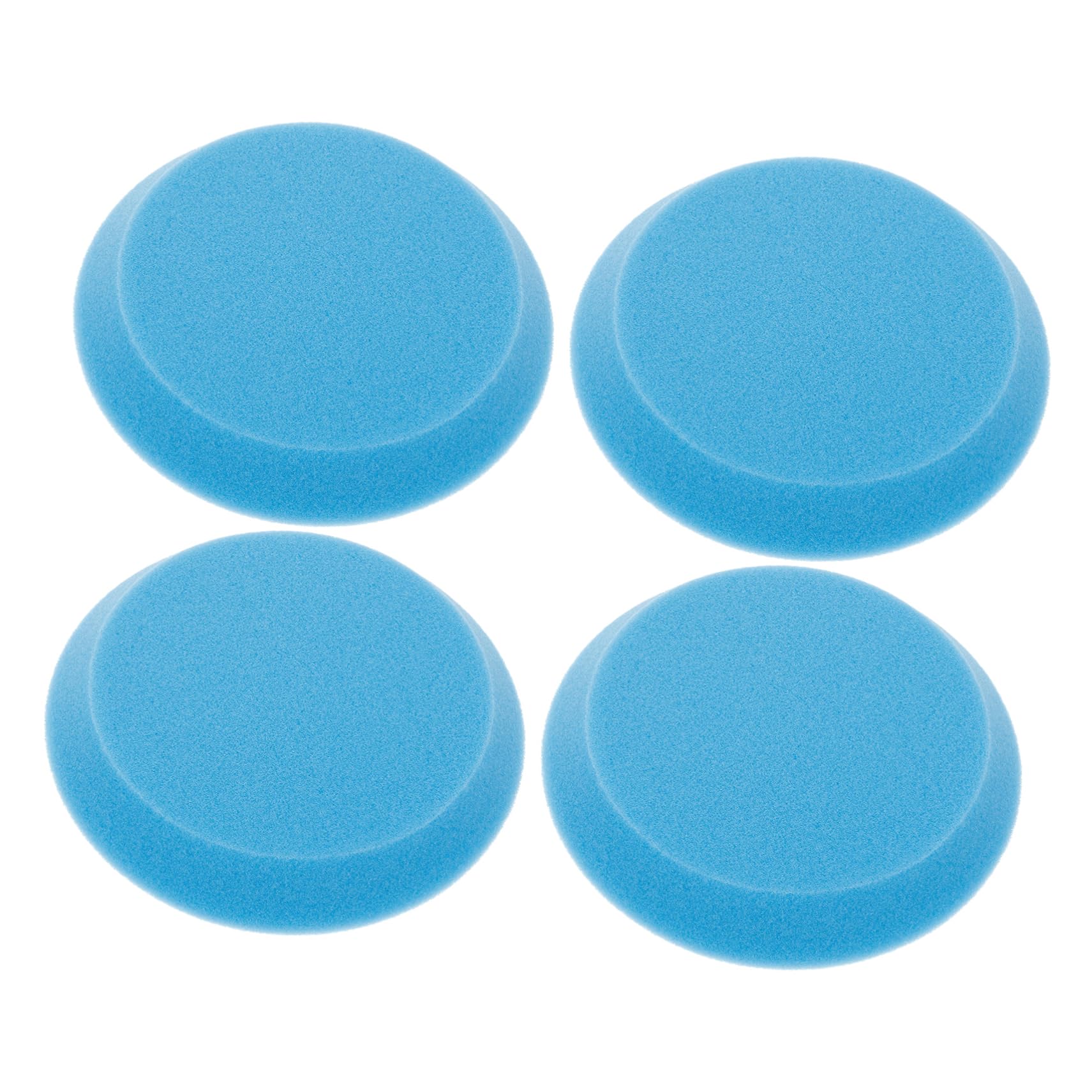 VANZACK 4sets Bowling Ball Polish Sponge Pads Professional Bowling Ball Cleaning Pad Set Sanding for Reusable Portable 4pcs*4