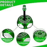 Vista 3 de Tapón de Gasolina para Moto de Tierra, Tapón de Tanque de Combustible de Gasolina de 19" para Motocicleta con Válvula de Respiradero Universal CNC