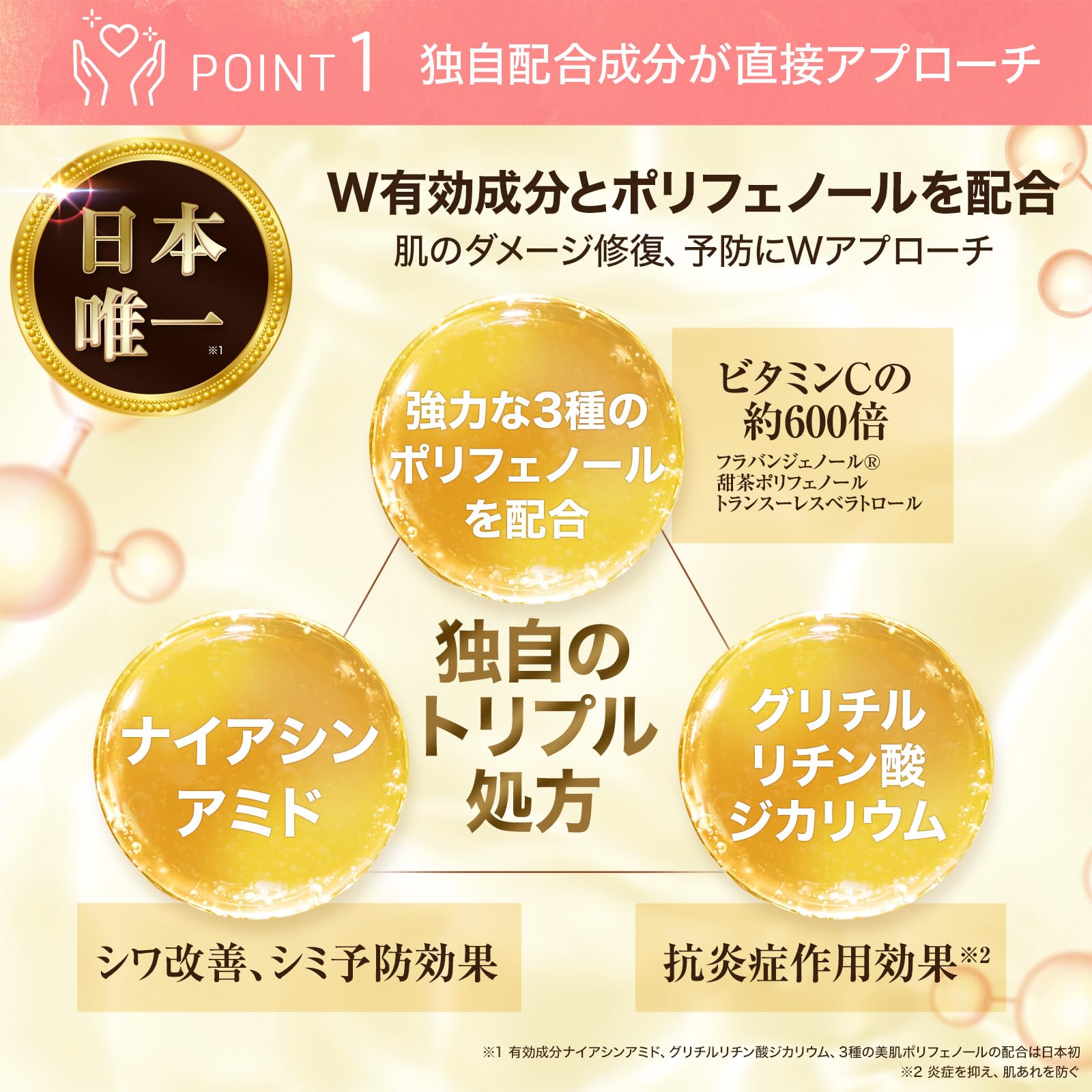Amazon.co.jp: 【 日本初 トリプル処方 】 イクダム シミ シワ 改善