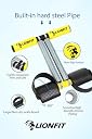 LIONFIT Double Spring Tummy Trimmer for Men & Women | Abs Exercise Equipment for Home Workout | Foam Handle with Steel Springs & Anti-Slip Foot Pedals | Weight Loss Fitness Equipment gallery image