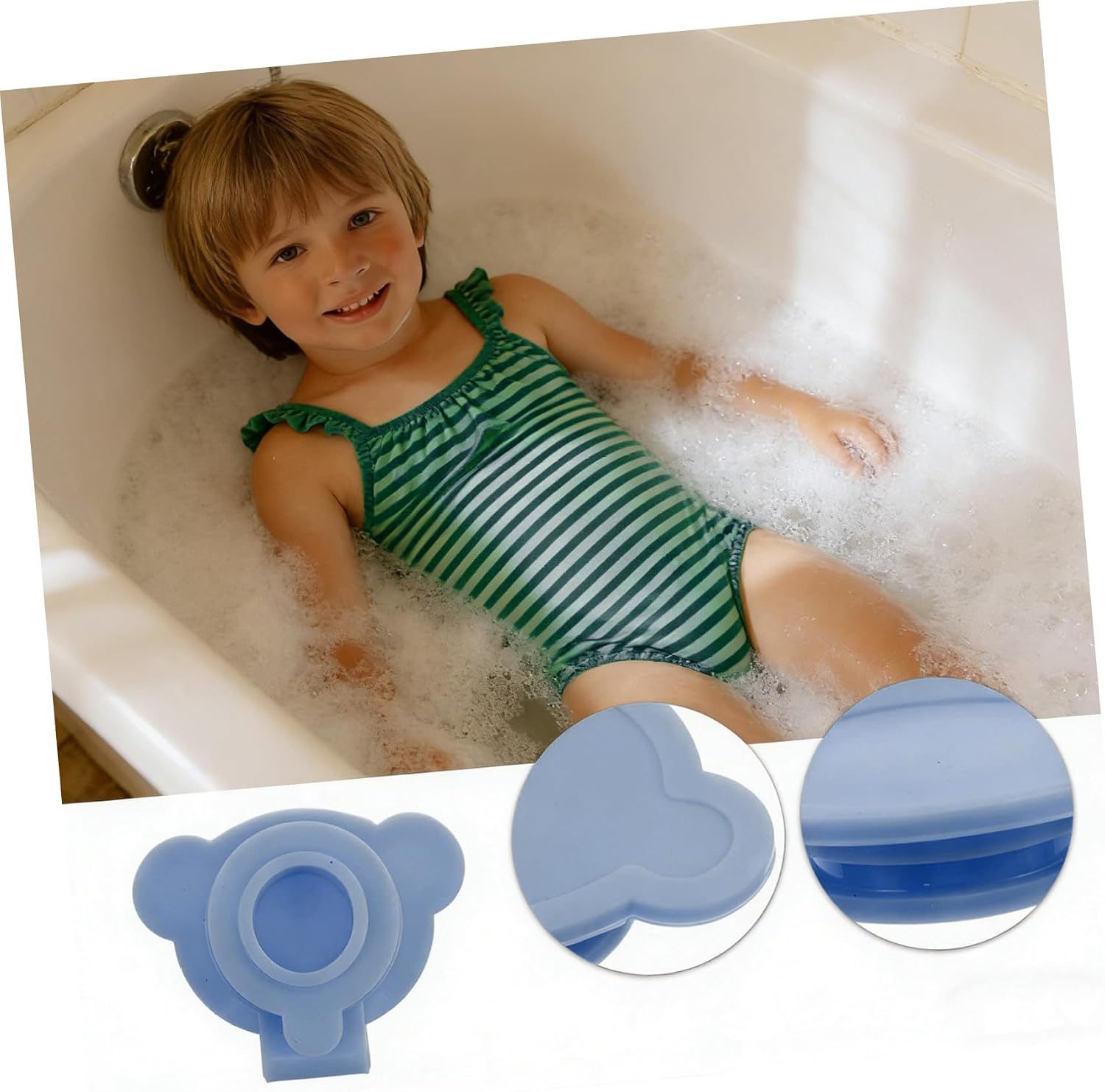 Bathroom Drain Stopper Bathtub Stopper Cover Easy Install Bathtub Drain Plug for Home