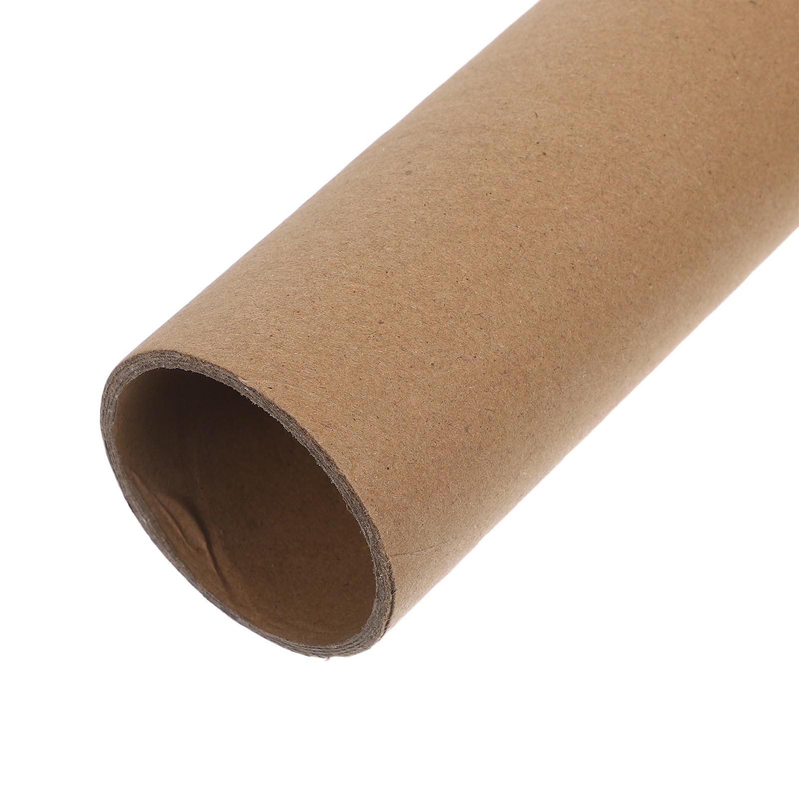 OSALADI 10 szt. tub wysyłkowych: tuba wysyłkowa z papieru pakowego do plakatów, cylinder do przechowywania dzieł sztuki z pokrywką, wzmocniona okrągła tektura do wysyłki wędek