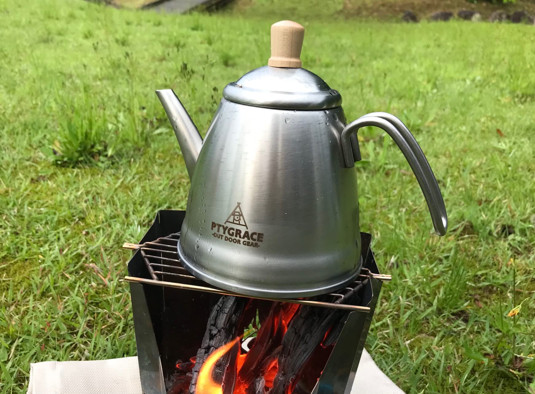 Amazon | PTYGRACE 18-8 暖 DAN コーヒーポット1.2L アウトドア