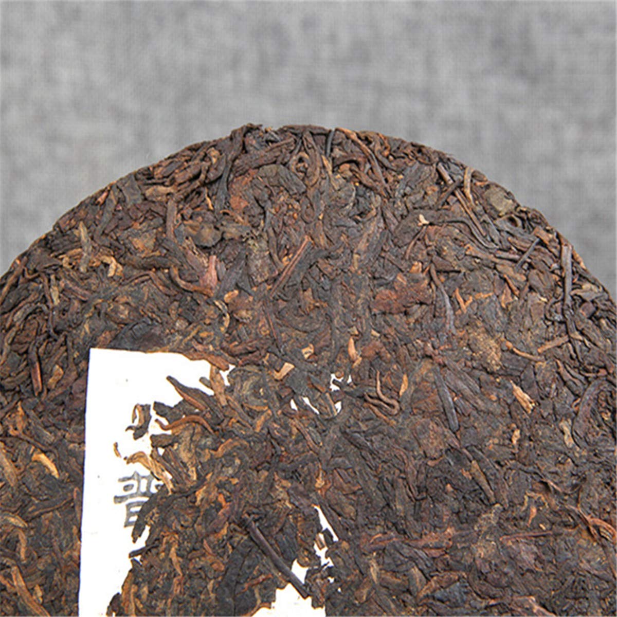 Té Pu'er Chino Menghai 357g - Pastel de Yunnan Cocinado Negro Maduro Shu Cha para el Cuidado de la Salud