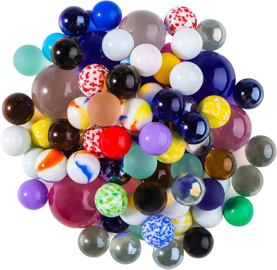 Billes Et Accessoires GENERIQUE 2 Calots GRIS BLEU - Billes En Verre De