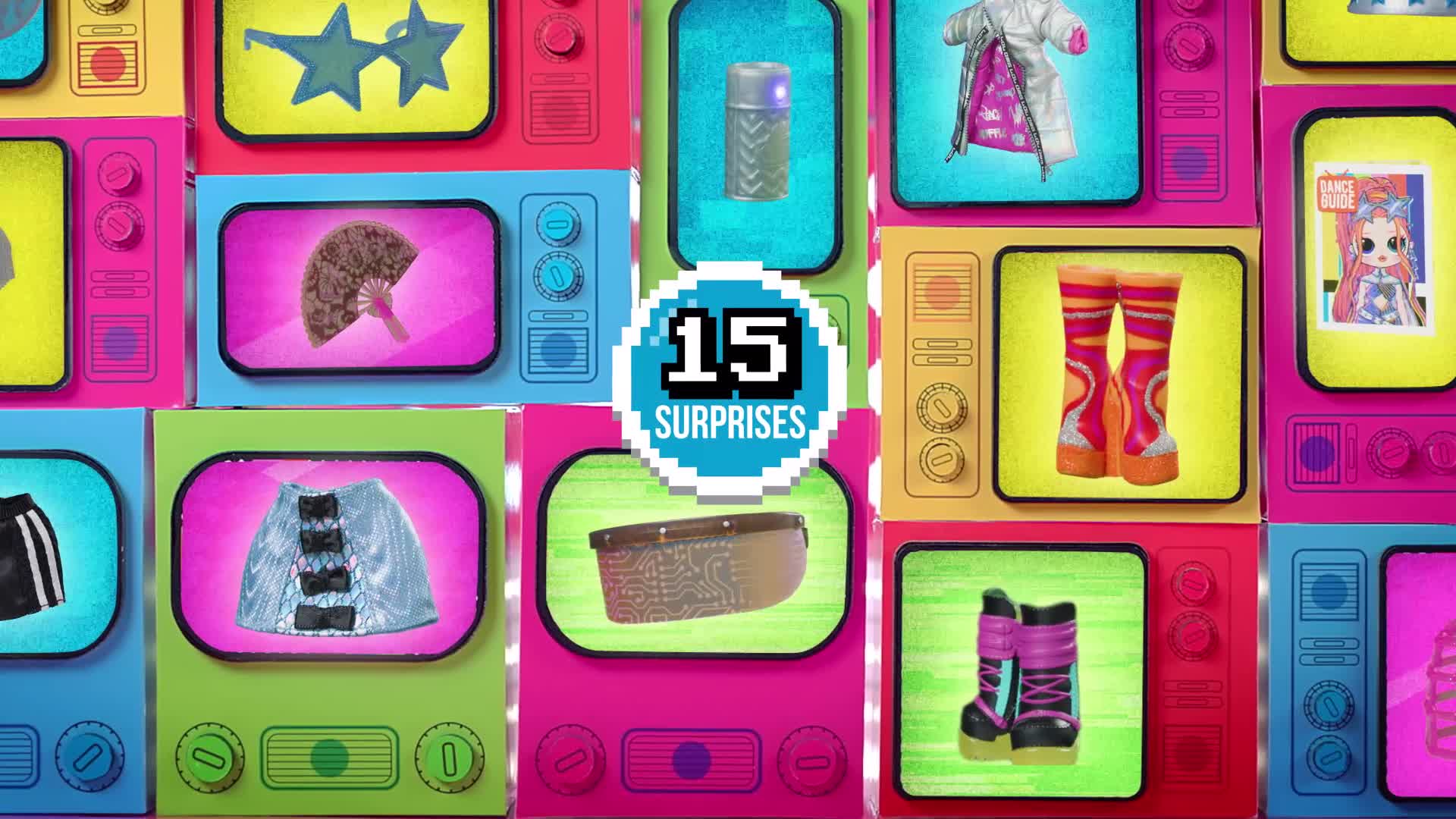 LOL Surprise OMG Dance Dance Dance B-Gurl Fashionpuppe mit 15 Überraschungen, Designer-Kleidung, Schwarzlichtlampe… – Bild 8