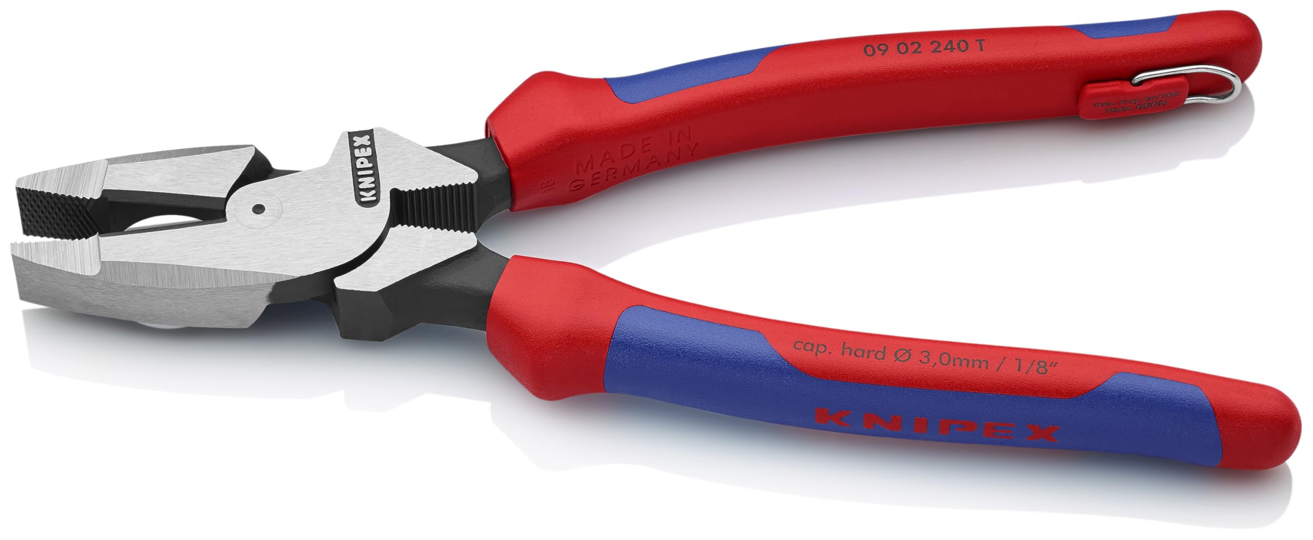 KNIPEX alicates de electricista de alta palanca con cabeza amarrada