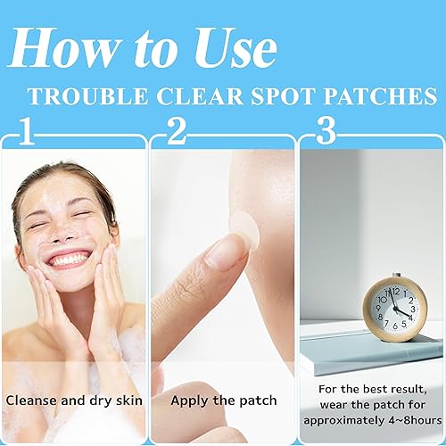 Miniatura 5 de Purederm Paquete de 5 parches para manchas transparentes de Trouble