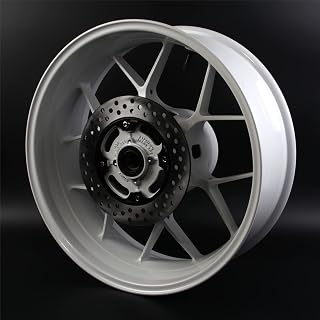 Rotor de disco de freio e aro traseiro Arashi para HONDA CBR600RR 2007-2017 Acessórios de motocicleta CBR 600 RR CBR600 600RR 600CC Branco 1 conjunto 2008 2009 2010 2011 2012 2013 2014 2015 2016