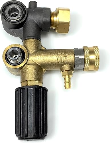 Miniatura 5 de Descargador ajustable para alinear para Honda GX340 11HP GX390 13HP 1 "eje 4000 PSI para Devilblis EXHP3640 para Annovi Reverberi RKV4G36 Bomba de