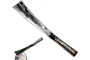 Thai Jungle Cane Knife 17&quot; Boxed End: Unbreakable, Forged by Hand, Splitting, Cutting, Chopping, Hunting