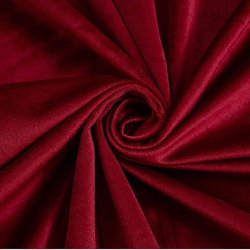 Miniatura 6 de Gxi Cenefa de cortina marrón oscuro beige para ventanas de cocina cenefas de terciopelo en cascada cortinas de ventana para sala de estar bolsillo