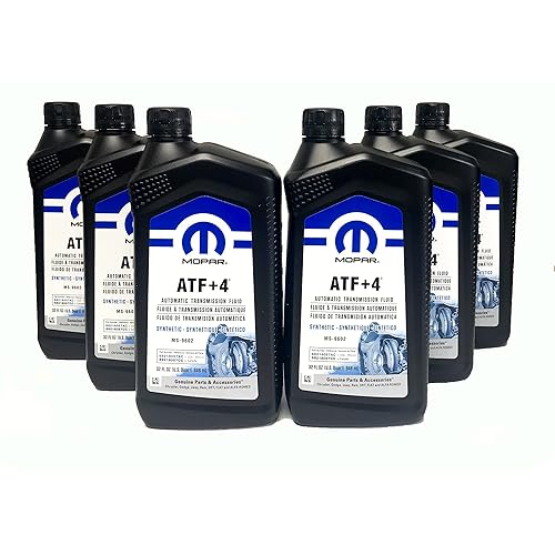 Mopar 68218057AB ATF+4 Automatic Transmission Fluid, 1 Quart