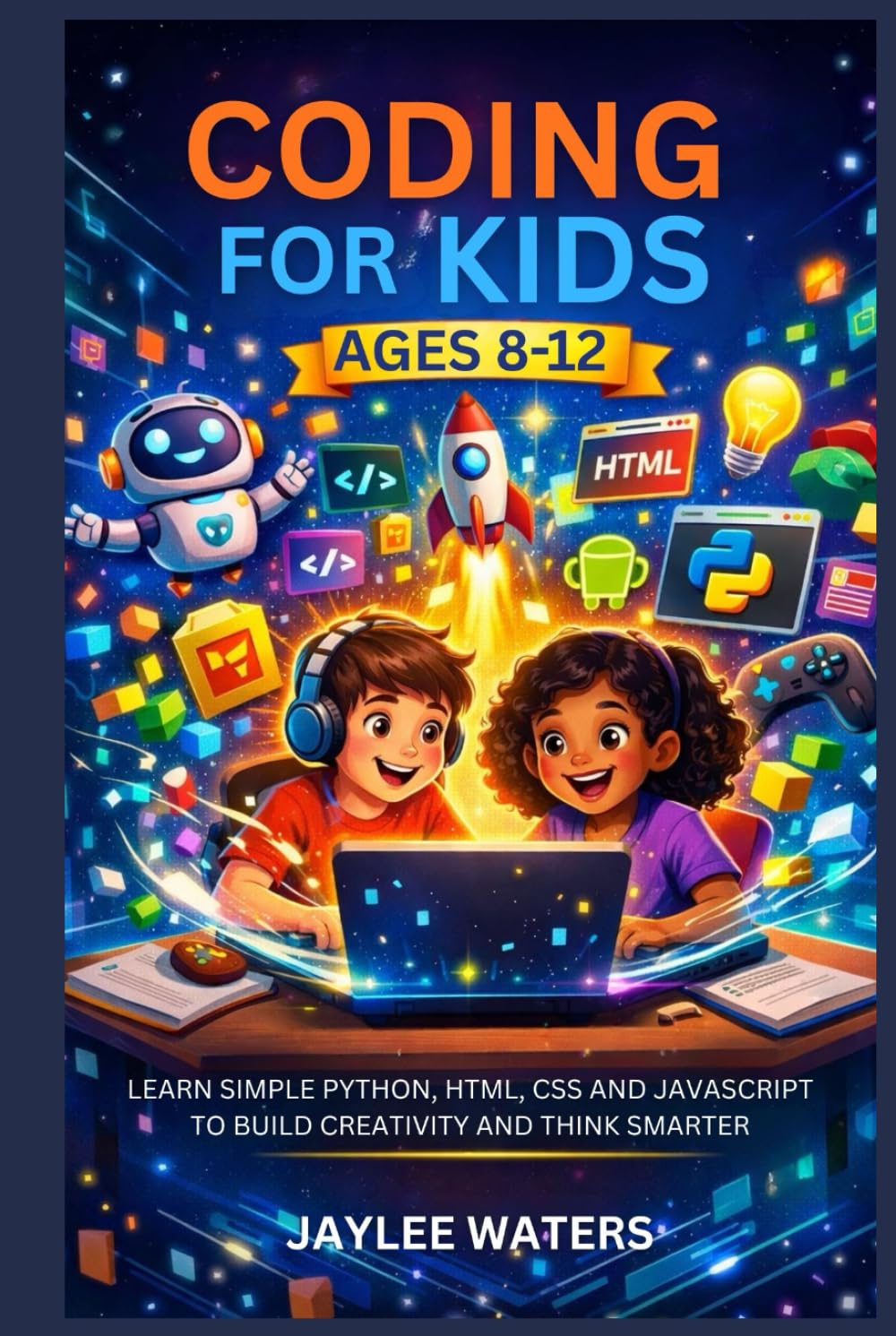 CODING FOR KIDS AGES 8-12: LEARN SIMPLE PYTHON, HTML, CSS AND JAVASCRIPT TO BUILD CREATIVITY AND THINK SMARTER