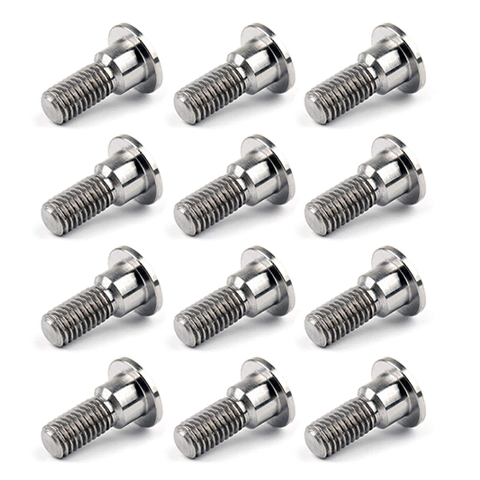 ZHIXIANG 6pcs/12pcs Titanium Ti Motor Brake Rotor Bolt Fit For Suzuki GSXR Bandit M8x22mm Brake Disc Screws Motorcycle Parts (Color Name : 12 PCS)