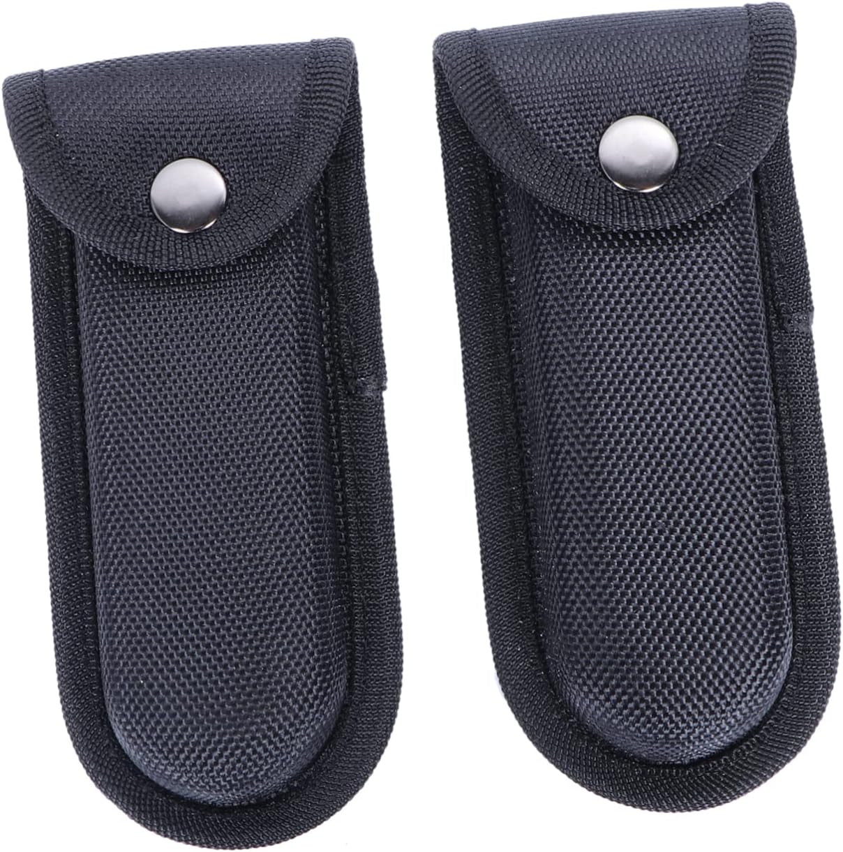 Hemoton Pocket Portable Sheath Nylon Storage Case with Belt Loop Utility Tool Pouch Organizer for Outdoor Camping and Everyday Carry Compact 5.43X2.36X3.54In