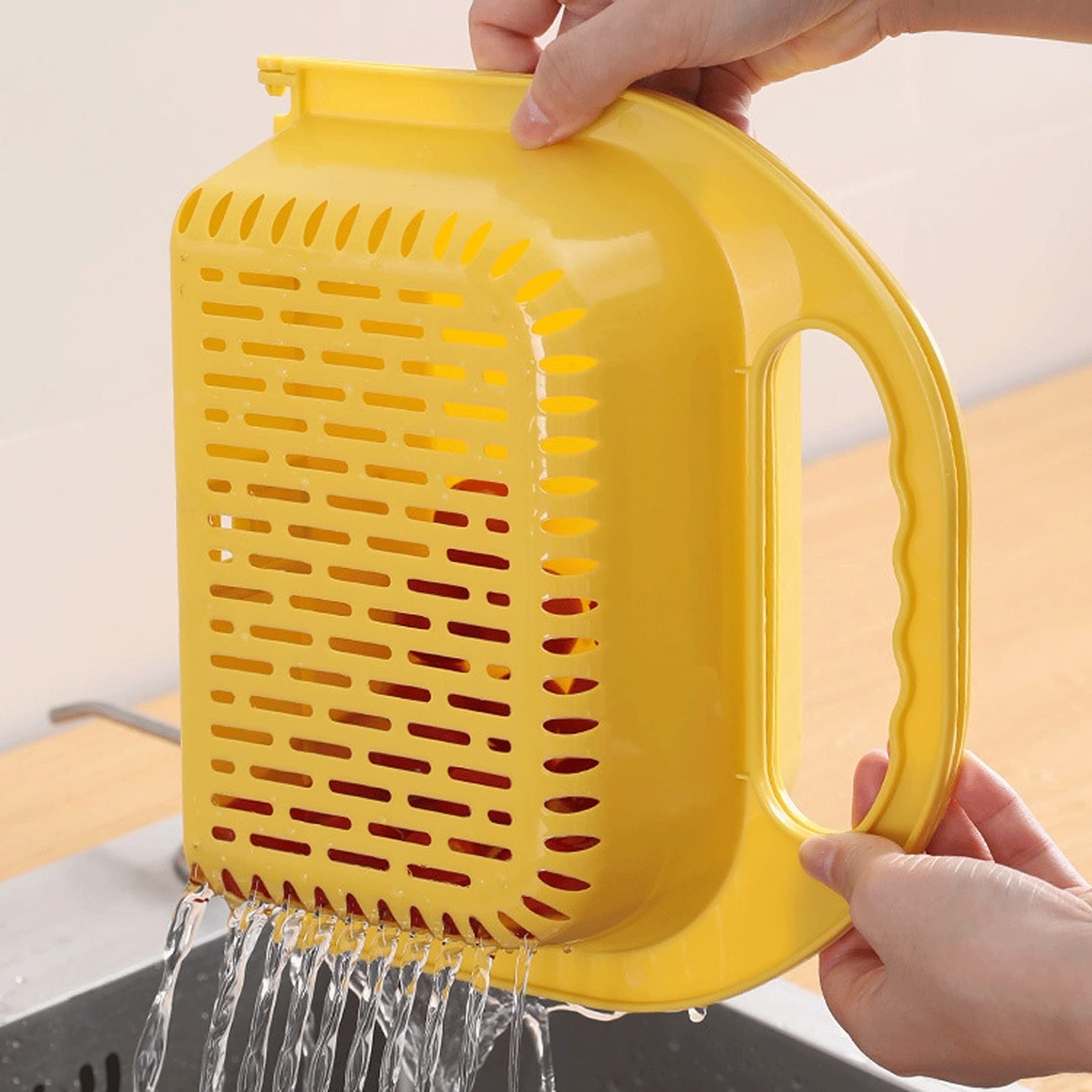 Colador, colador, colador, colador, colador, colador, colador, cesta de drenaje, cesta de drenaje plegable multifuncional, cesta de filtro de fregadero de plástico espesado, cesta de almacenamiento de