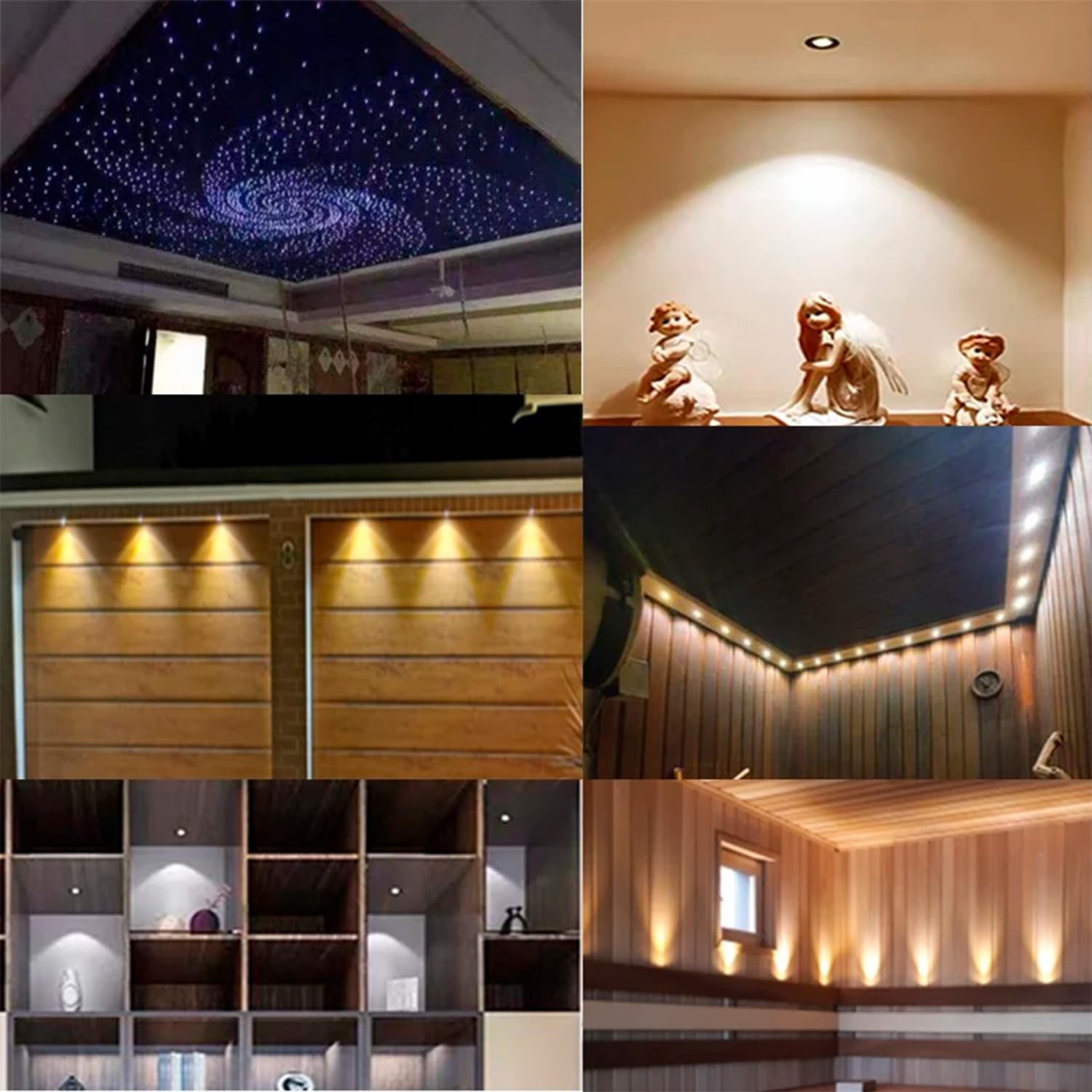 Mini spot LED encastré pour escalier 1W 220V IP20 trou 25 30mm COULEUR BLANC LUMIÈRE 4000K | Leroy Merlin