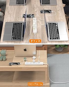 Amazon.co.jp: 延長コード 1m 電源タップ usb コンセントタップ