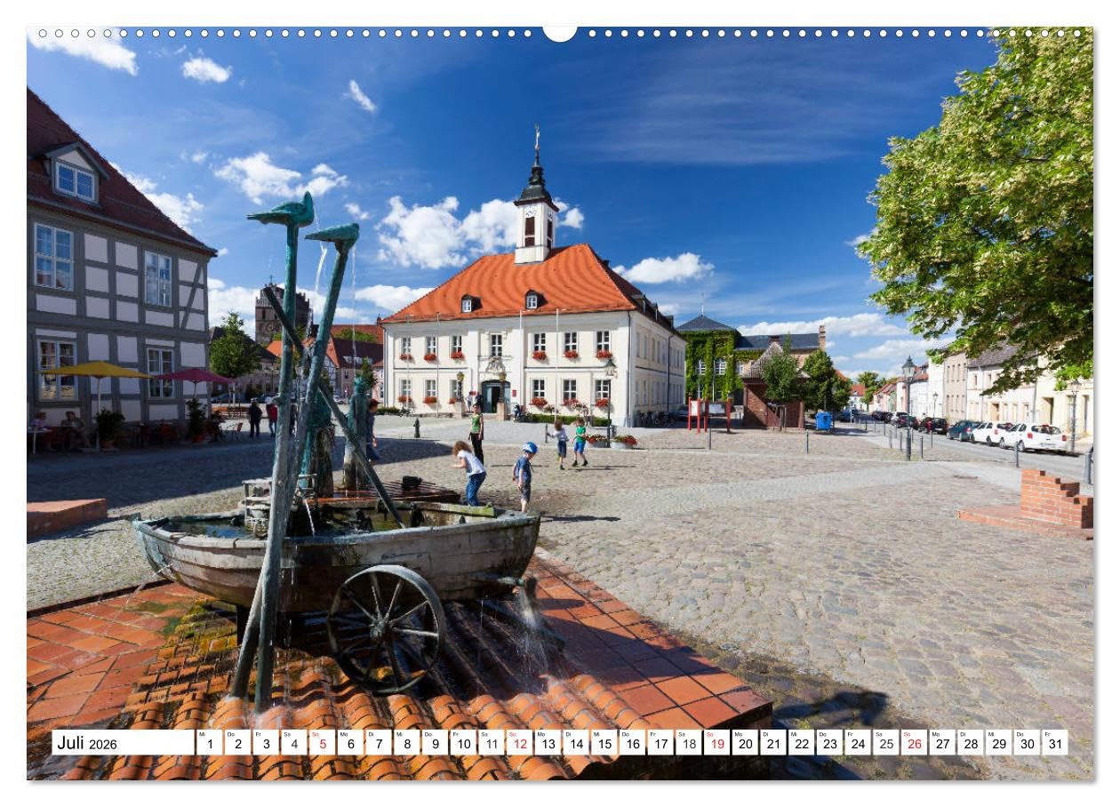 Die Uckermark - Eine Reise durch die Toskana des Nordens (hochwertiger Premium Wandkalender 2026 DIN A2 quer), Kunstdruck in Hochglanz: Reizvolle Landschaften und Orte der Uckermark (CALVENDO Natur)