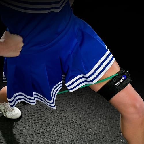 Miniatura 5 de Cheer Kinetic Bands  Kit de entrenamiento de flexibilidad para animadoras  Bandas de resistencia de piernas, correa de truco, descargas de