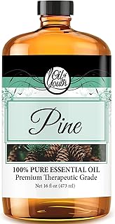 Oil of Youth - Pine Essential Oil (16oz Bulk) Pure Essential Oil for Cleaning, Aromatherapy, Diffuse - Pure Pine Oil - Aromatherapy Oil