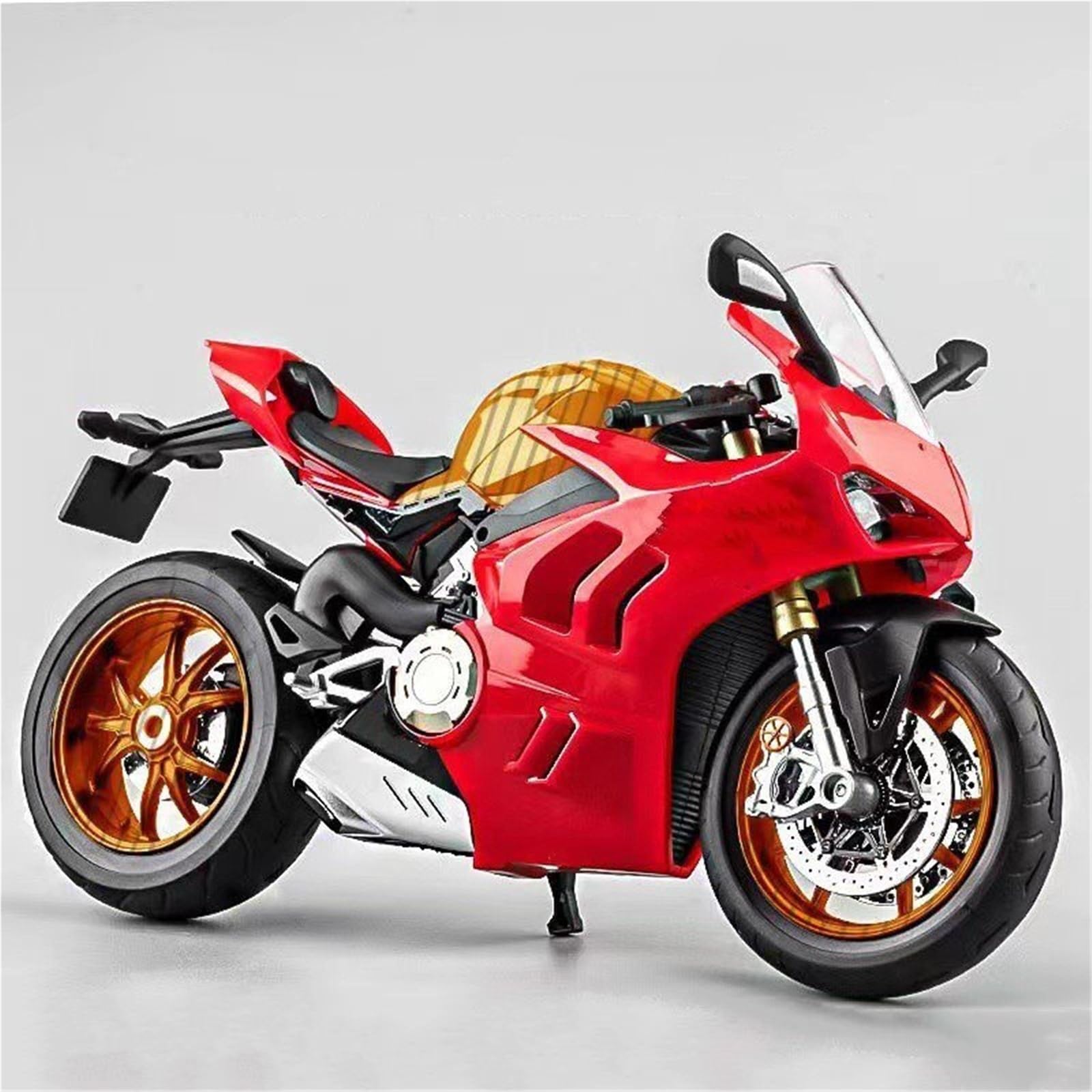 Für Ducatis Panigale V4S, Großes Motorradmodell Aus Metallguss Im Maßstab 1:9, Offroad-Motorrad-Sammlerstück, Geschenk Für Kinder