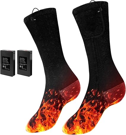 Anoopsyche Heated Socks Battery Powered Bas Chauffant Electric Socks For Camping Skiing Hiking Last Up To 12 Hours 3 Levels Temperature Heated Socks Rechargeable For Men Women Amazon Ca Sports Outdoors Anoopsyche Heated Socks Battery Powered Bas Chauffant Electric Socks For Camping Skiing Hiking Last Up To 12 Hours 3 Levels Temperature Heated Socks Rechargeable For Men Women Amazon Ca Sports Outdoors