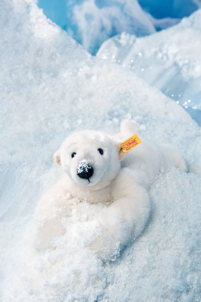 Amazon.co.jp: シュタイフ(Steiff) 北極グマのナヌーク 33cm 062605