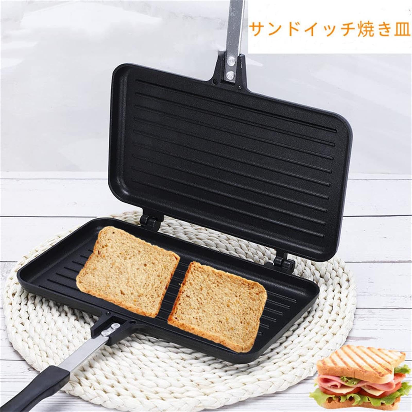 Amazon.co.jp: Hot Sand Maker, Direct Fire, Hot Sand, Hot Sandwich