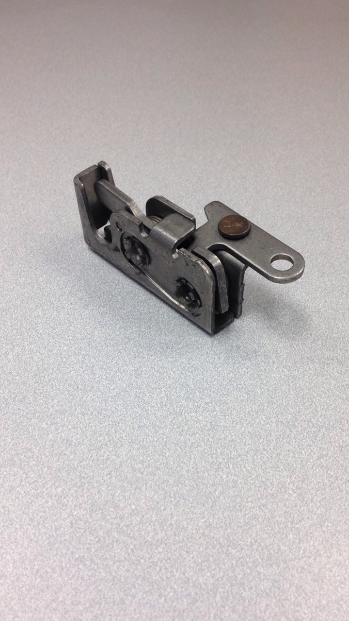 Eberhard right hand mini stainless steel rotary latch. Tools & Home Improvement