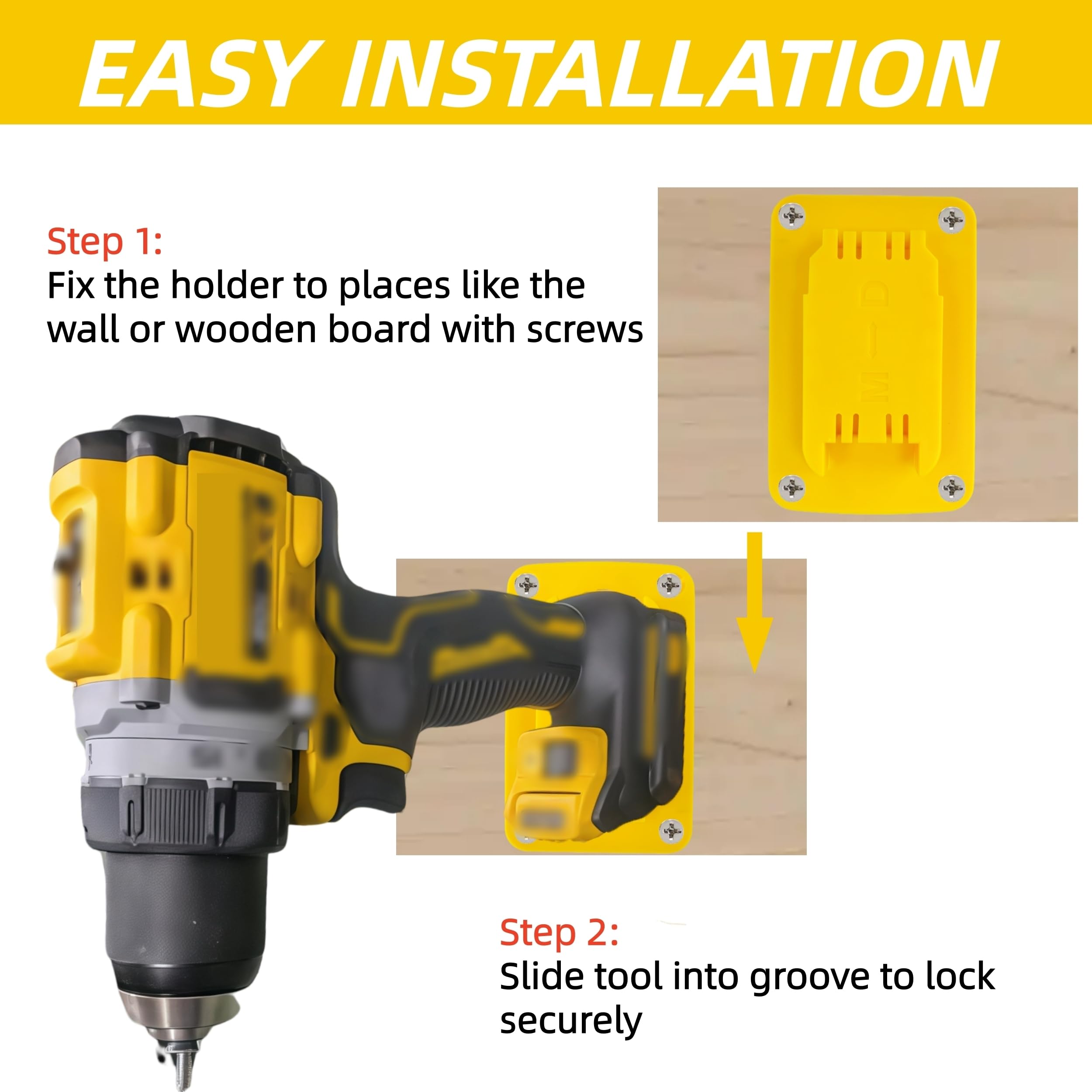 15 Pack Tool Holders Compatible with Dewalt 12V 20V Drill Tools with Screws — Amazon image 3