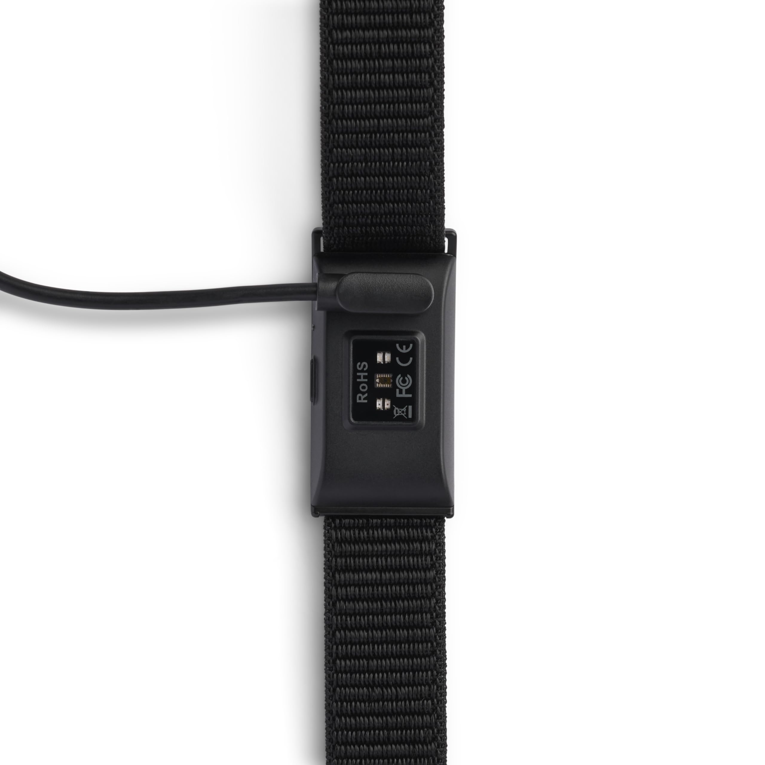 Nilox ONAIR, Screenless Smart Band Fitness, Monitoraggio 24/7 Salute e Attività, Design Minimal, Batteria a Lunga Durata, con Coaching intelligente, Dispositivo Nero, Cinturini Nero e Grigio