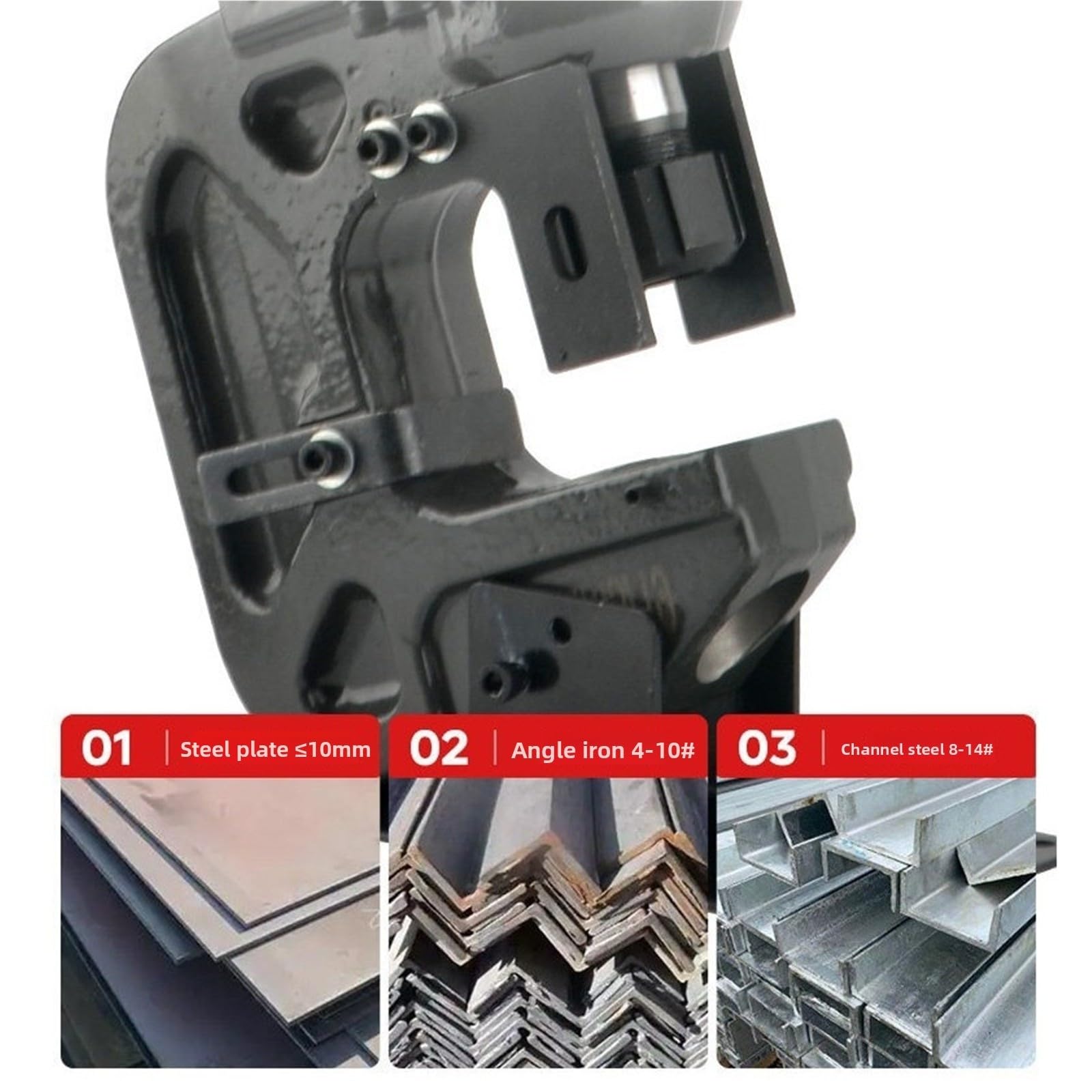 Troqueles for punzonadora electrohidráulica CMP-25, 6-17 x 22 mm