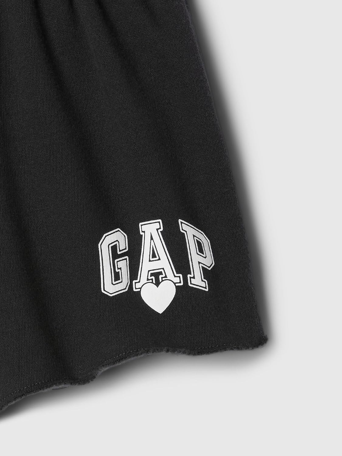 Gap Girls' Raw Hem Logo Shirt