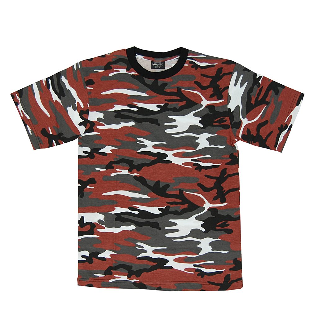 Mil-Tec Jungen T-Shirt In Waldtarn – Cooles Military-Design Für Outdoor & Camping