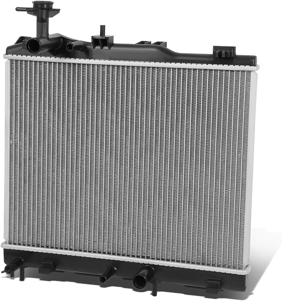 Auto Dynasty Radiator Compatible with 2014-2019 Dodge Attitude Mitsubishi Mirage / G4 1.2L AT, DPI 13469 Factory Style 1-Row Cooling Radiator, Aluminum Core