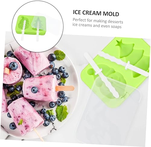 Miniatura 7 de Moldes de helado de Navidad, moldes de bloques de hielo de caramelo de bricolaje, molde de silicona para hornear, molde de silicona para chocolate,