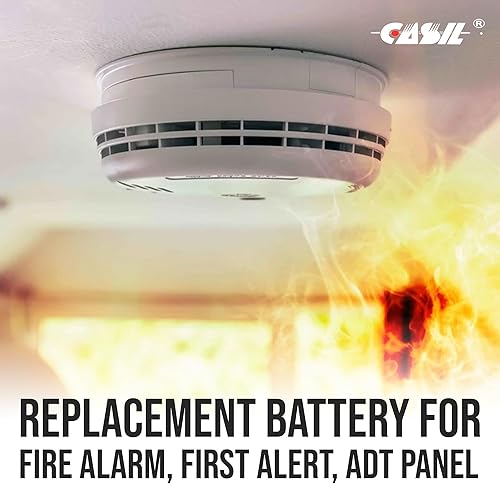 Miniatura 5 de CASIL Batería de alarma ADT de 12V 7AH CA1270 First Alert ADT