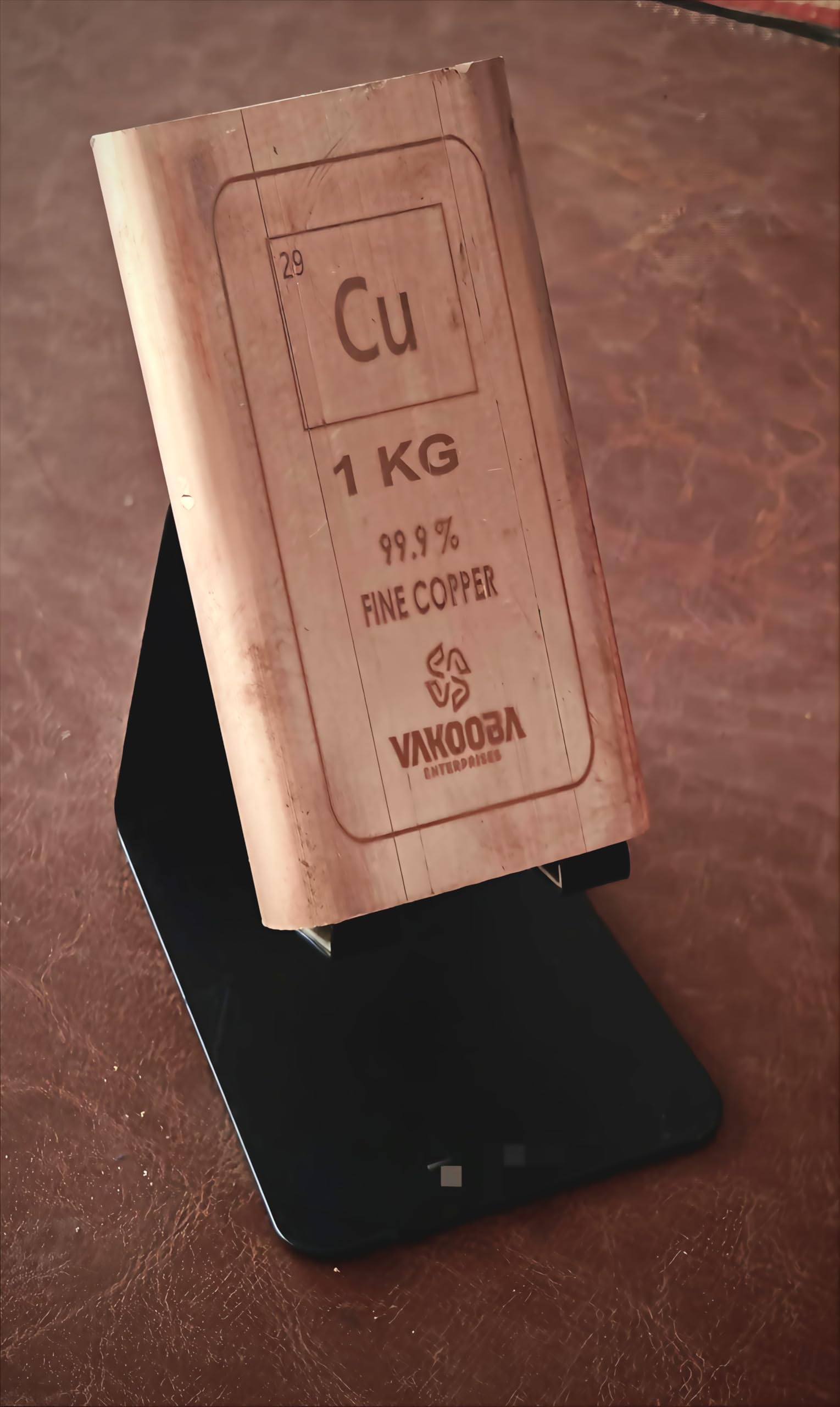 VAKOOBA 99.99% PURE COPPER 1 KG (1 KILO)-image-20