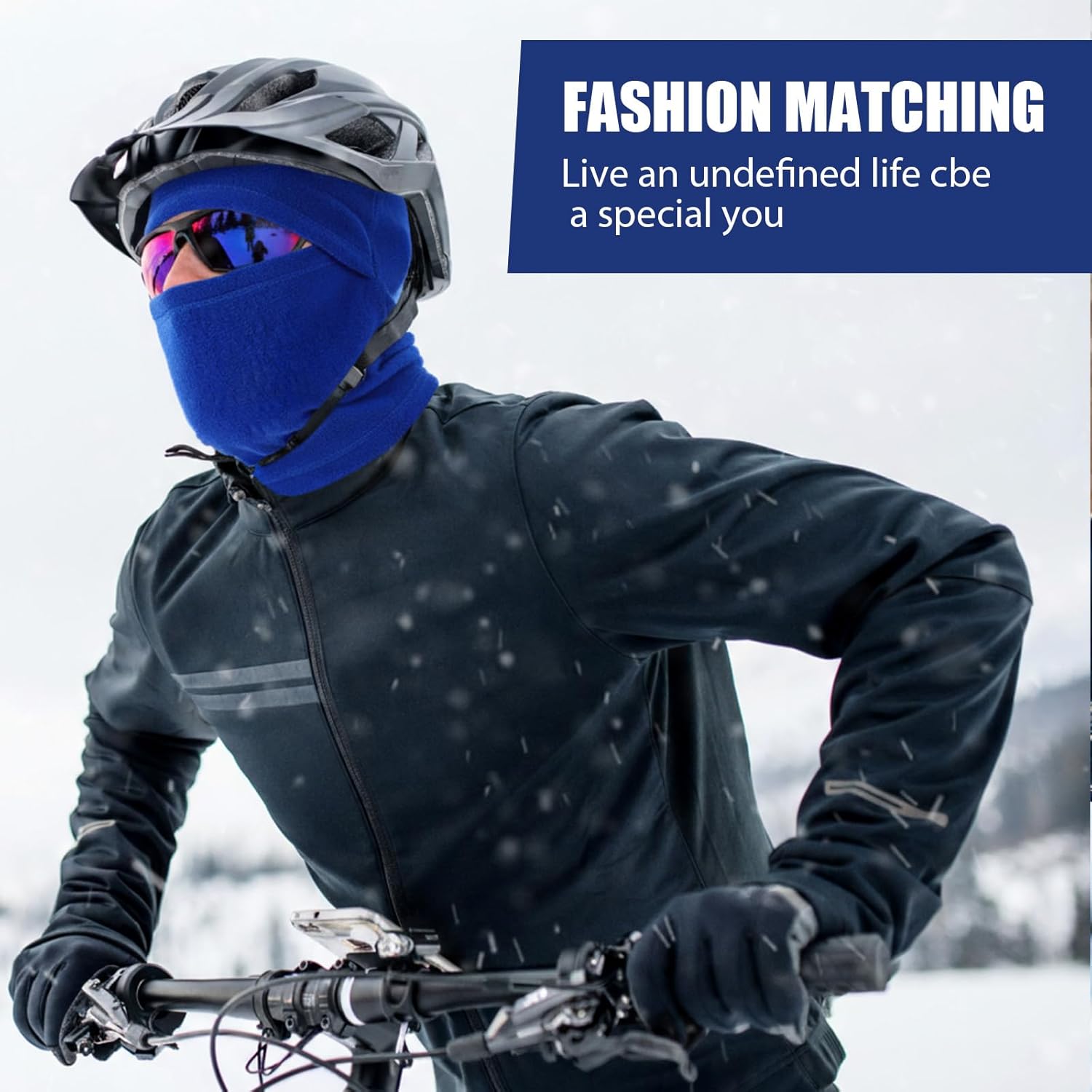 6 Pcs Ski Mask for Men Full Face Cover Winter Warm Fleece Balaclava Windproof Thermal Winter Face Mask Cover - Image 5