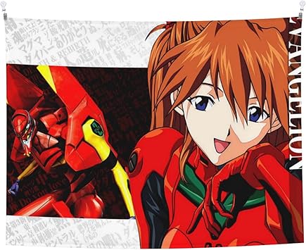 Amazon Co Jp 新世紀エヴァンゲリオン Eva Nerv アスカ タペストリー 壁掛け おしゃれ 壁飾り インテリア ウォールアート 模様替え 部屋 窓カーテン 多機能 布ポスター 部屋飾り お店 雑貨 個性ギフト インテリア 和風 目隠し 背景布 One Size ホーム キッチン