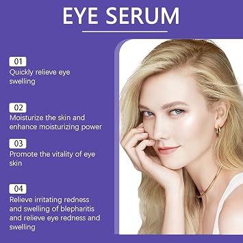 Stye Eye Treatment 30ml, Eye Drops for Infected Eyes, Chalazion&Blepharitis | Relieve Puffiness Serum for MyceliaBlepharitis,Daily Cleanser For Dry Eye Relief,Fast Relief for Swollen Eyelids & Irritation