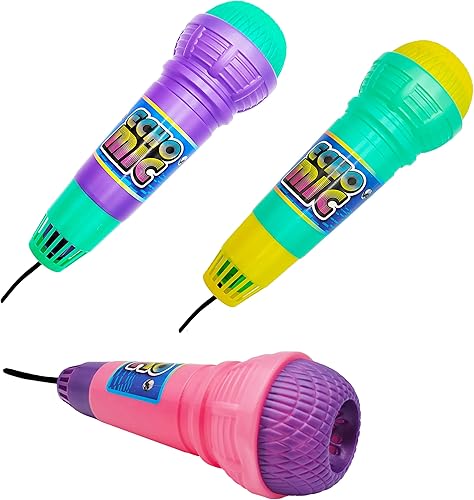 Miniatura 3 de Rhode Island Novedoso micrófono mágico translúcido eco magnifica la voz, paquete de 2