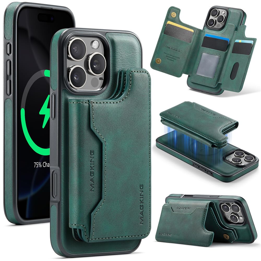Protection iPhone 14 Pro Max vert foncé idéale pour vos déplacements professionnels - 5