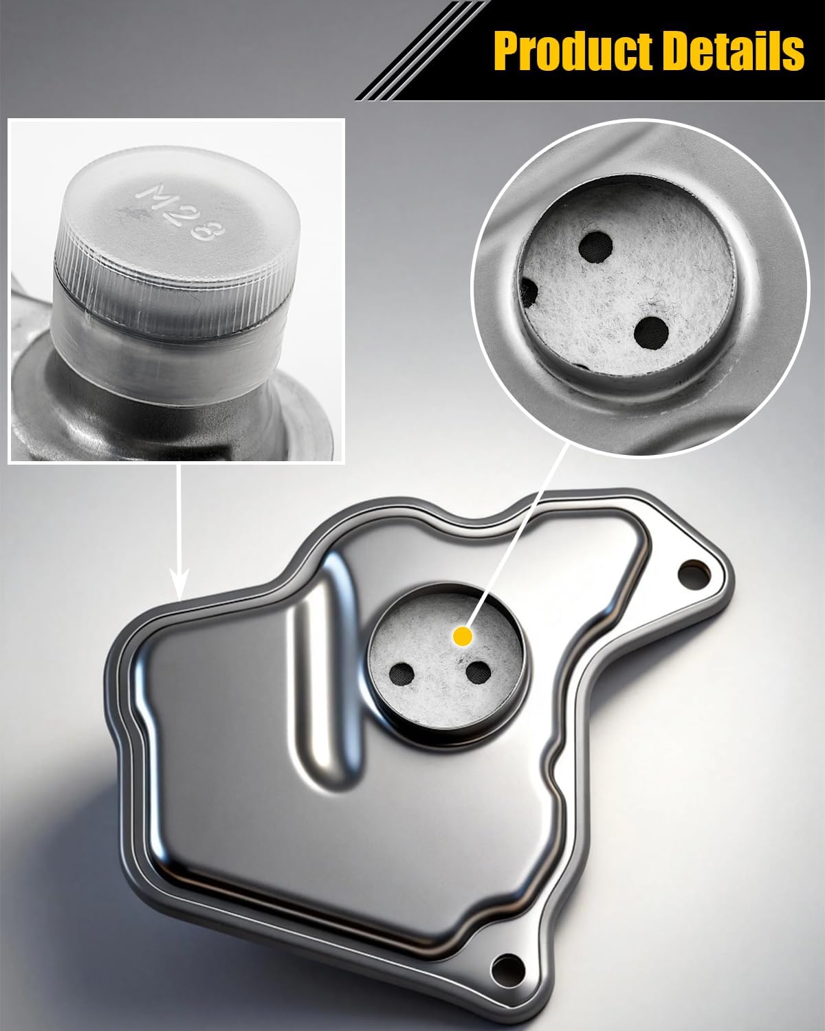 RE0F10D JF017E Transmission Filter Oil Pan Gasket Kit Fits for Nissan Altima Rogue Juke NV200 Rogue Sport Qashqai Sentra Replaces# 31728-29X0D 31726-3JX0A 31726-28X0A
