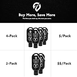 EVMT Brands Liquid Chalk, Mess Free Gym Chalk for Weightlifting, Gymnastics, Rock Climbing, Dancing. Sweat Resistant and Long Lasting for Stronger Grip. Package May Vary.