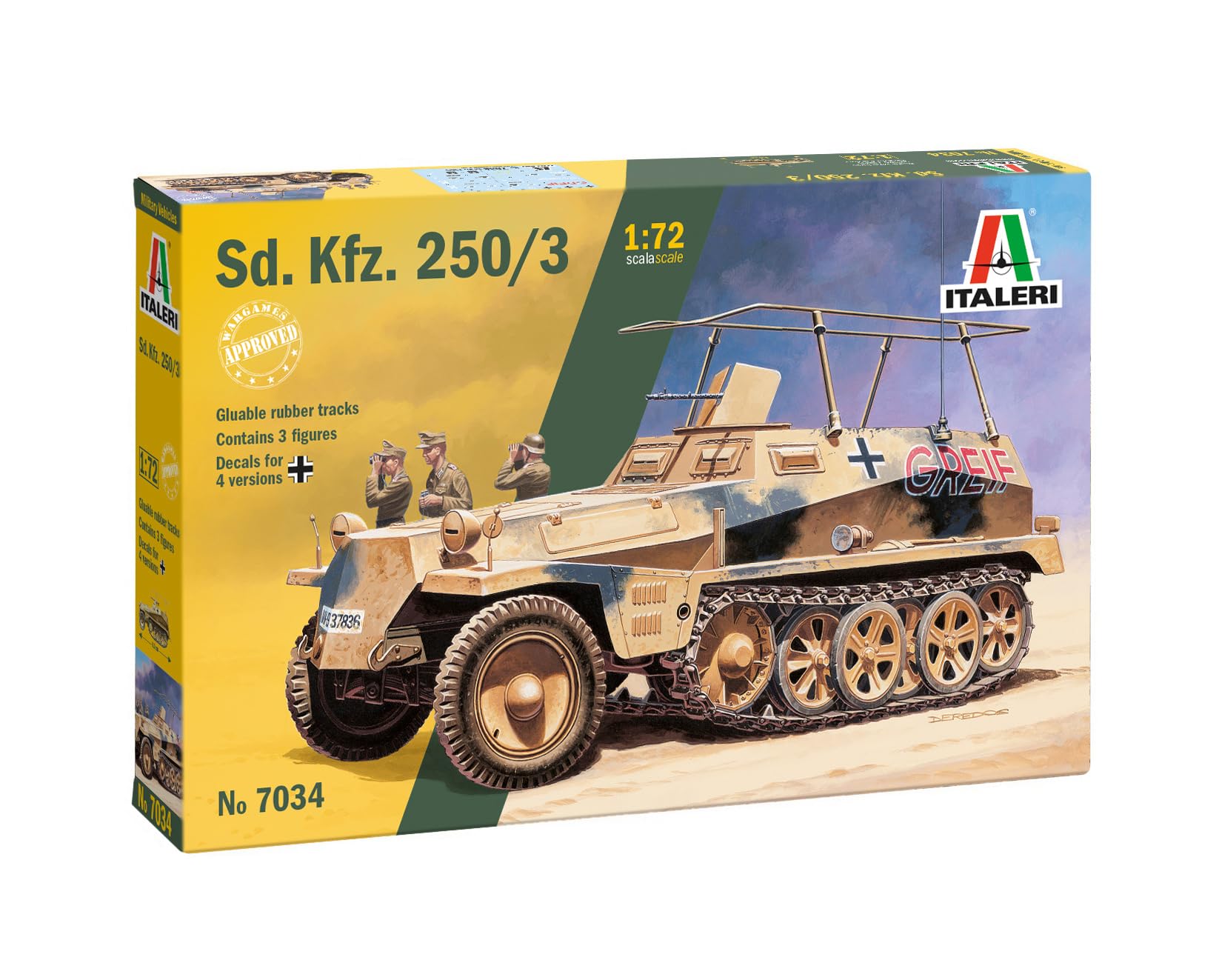 Italeri 7034 - 1/72 Sd. Kfz 250/3 - New