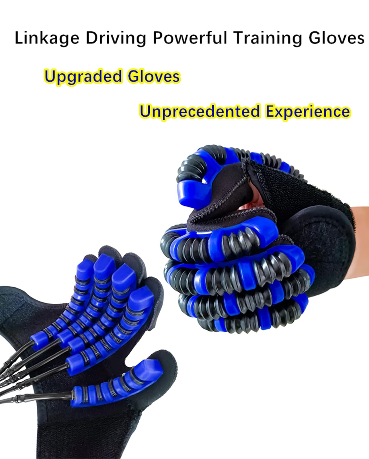 Dispositivo Eléctrico De Entrenamiento De Dedos, Potentes Guantes De Robot De Rehabilitación De Manos, Ejercicio De Extensión De Dedos para Pacientes con Hemiplejia por Accidente Cerebrovascular